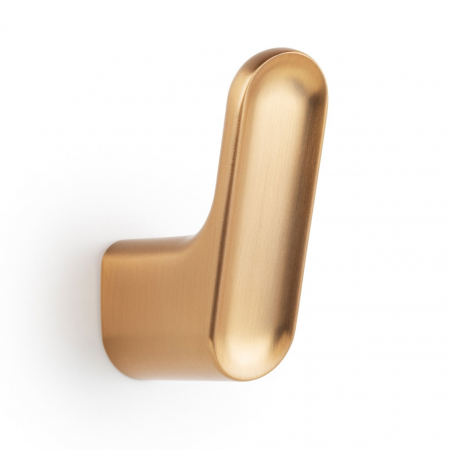 Moderne - Agatatoare cuier Luv Zamak, finisaj alama cava periata, 51.2x17.5x41.1 mm