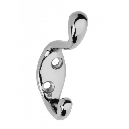 Agatatori cuier - Agatatoare cuier Malag B0, finisaj crom lucios GT, 84x20x57 mm