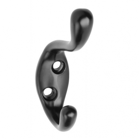 Agatatori cuier - Agatatoare cuier Malag B0, finisaj negru mat GT, 84x20x57 mm