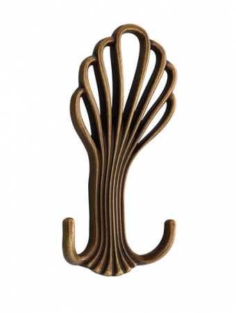 Clasice - Agatatoare cuier mare Zola, finisaj alama antichizata CB, 132x62x45 mm