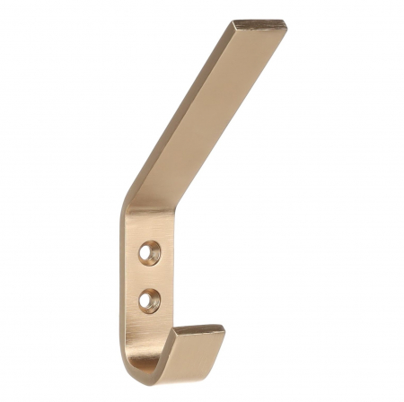 Moderne - Agatatoare cuier Nook, finisaj auriu periat, 128x19x75 mm
