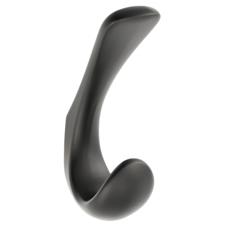 Moderne - Agatatoare cuier Ora, finisaj negru mat GT, 89.8x26x44.9 mm