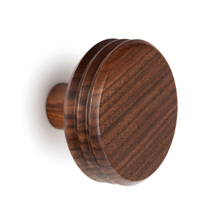 Moderne - Agatatoare cuier Pulse, finisaj nuc, 92x62 mm