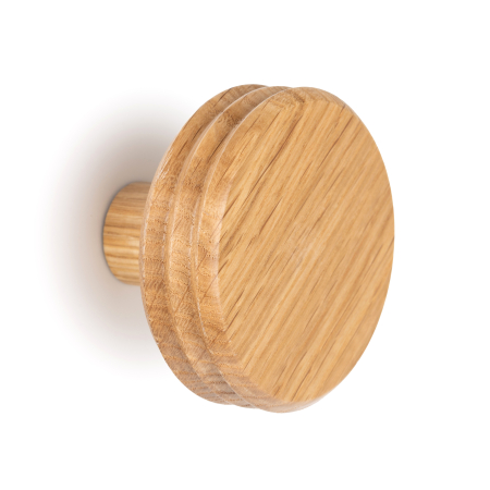 Moderne - Agatatoare cuier Pulse, finisaj stejar, 92x62 mm