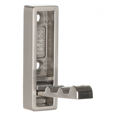 Moderne - Agatatoare cuier Riex XV44, finisaj nichel periat, 70x20x12 mm