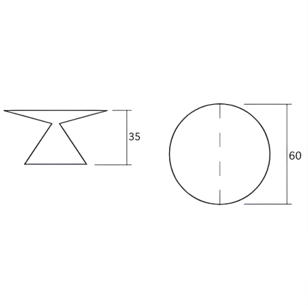 Agatatoare cuier Stam, finisaj nichel periat, 60x35 mm [1]