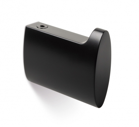 Moderne - Agatatoare cuier Takk, finisaj negru mat, 16x50x57 mm