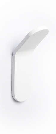 Moderne - Agatatoare cuier Tik, finisaj alb mat, 25x80x30 mm