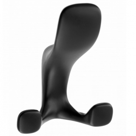 Moderne - Agatatoare cuier Toledo, finisaj negru mat GT, 104x78x30.5 mm