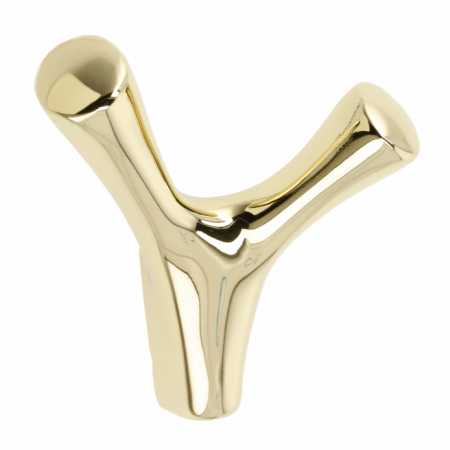 Moderne - Agatatoare cuier Torna, finisaj auriu lucios GT, 81x71x47 mm