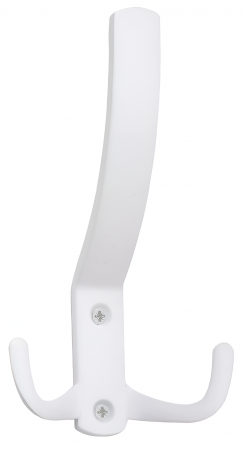 Clasice - Agatatoare cuier tripla FCH-09, finisaj alb