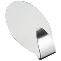 Agatatori cuier autoadezive din inox, set 4 bucati [2]