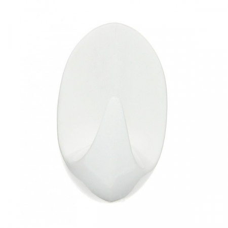 Agatatori cuier autoadezive din plastic, albe, set 4 bucati [1]
