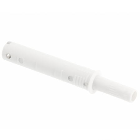 Amortizoare inchidere usi - Amortizor bumper incastrat pentru usa mobilier, alb, L:70.2 mm