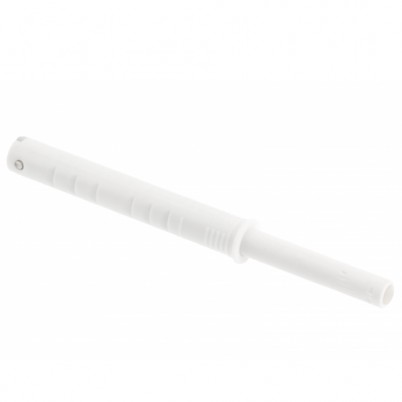 Amortizoare inchidere usi - Amortizor bumper incastrat pentru usa mobilier, alb, L:107 mm