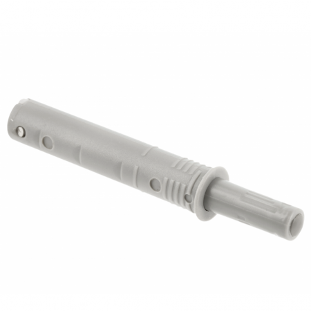 Amortizoare inchidere usi - Amortizor bumper incastrat pentru usa mobilier, gri, L:70.2 mm