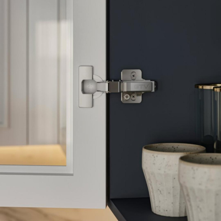 Balamă aplicată GTV Silento Pro, cu amortizare și reglaj 3D, nichel [8]