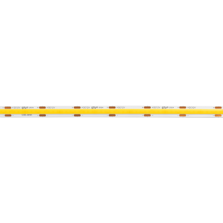 Bandă LED COB Gel Free GTV, lumină caldă, 480 LED/m, 12V, IP20, rolă 50 m [1]