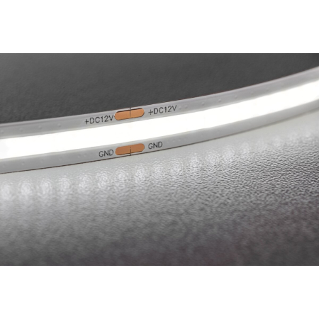 Bandă LED COB GTV, lumină neutră, 12V, IP20, 5 m [2]