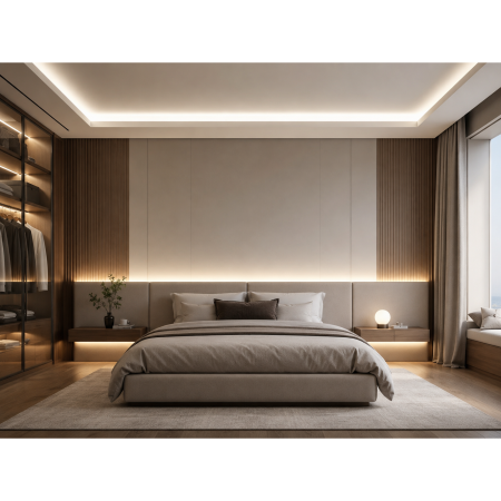Bandă LED COB GTV, rezistentă la apă, lumină neutră, 480 LED/m, 12V, IP65, 5 m [4]