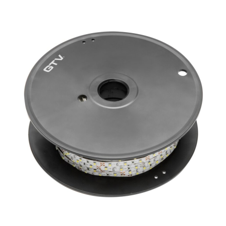 FERONERIE SI ACCESORII MOBILĂ - Bandă LED Flash GTV, lumină neutră, 60 LED/m, 750 lm/m, 6 W/m, 12V, IP20, 50 m