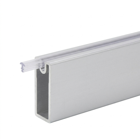 FERONERIE SI ACCESORII MOBILA - Bara haine rectangulara Adinor, aluminiu, 2ML