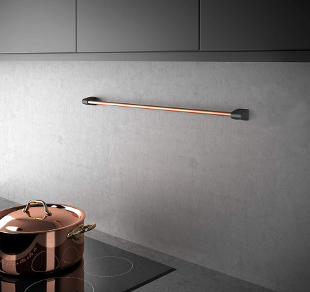 CASA SI GRADINA - Bara pentru agatat City Copper, finisaj cupru, L:80 cm