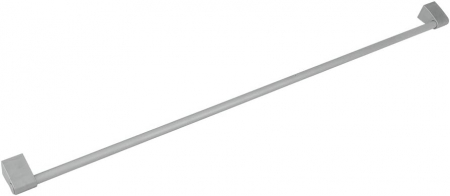 Suporturi de bucatarie - Bara pentru agatat City Frost, finisaj gri, L:80 cm