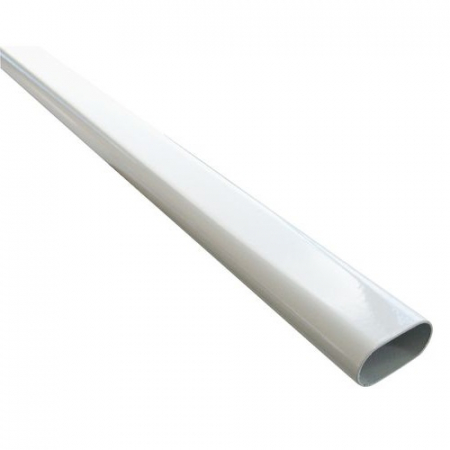 Bara pentru umerase ovala alba 30x15 mm, lungime 2 m [0]