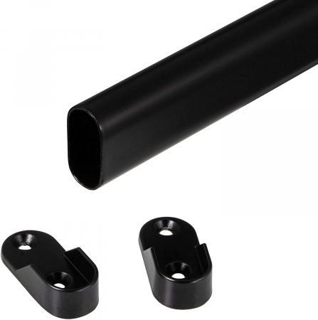 Bara pentru umerase ovala neagra 30x15 mm, lungime 2 m [1]