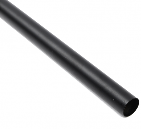 Bara pentru umerase rotunda D:25 mm, neagra, lungime 2 m [1]