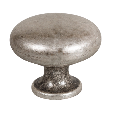 Accesorii mobilier - Buton Duke finisaj argint antichizat
