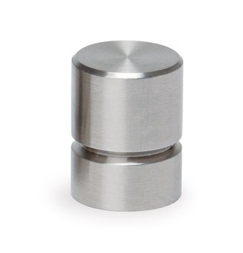 Manere si butoni - Buton pentru mobila Acer, finisaj otel inoxidabil periat, D:18 mm