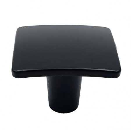 Buton pentru mobila Adan, finisaj negru grafit, 32x32 mm [2]