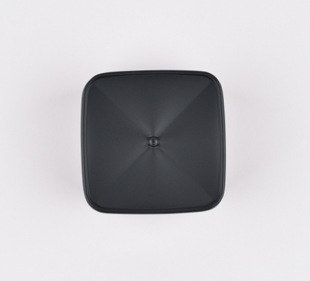 Buton pentru mobila Alan, finisaj negru mat CB, 16 mm [1]
