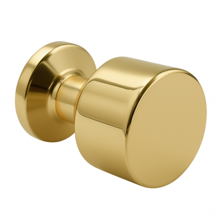 Buton pentru mobila Alaz, finisaj aur lacuit CB, Ø:22 mm [2]