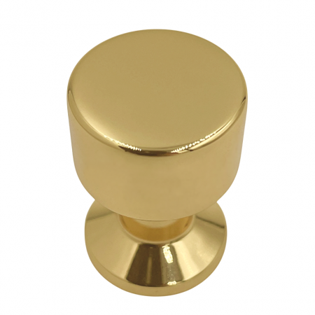 Buton pentru mobila Alaz, finisaj aur lacuit CB, Ø:22 mm [1]