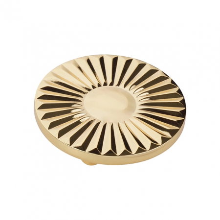 Butoni - Buton pentru mobila Alper, finisaj aur lacuit CB, 16 mm