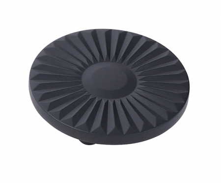 Butoni - Buton pentru mobila Alper, finisaj negru mat CB, 16 mm
