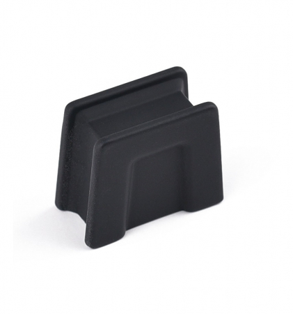 Butoni - Buton pentru mobila Aron, finisaj negru mat CB, 16 mm