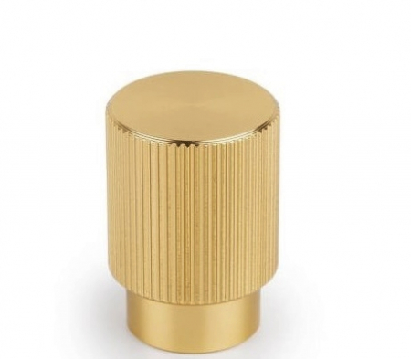 Butoni - Buton pentru mobila Arpa, finisaj alama intunecata periata, D:22 mm