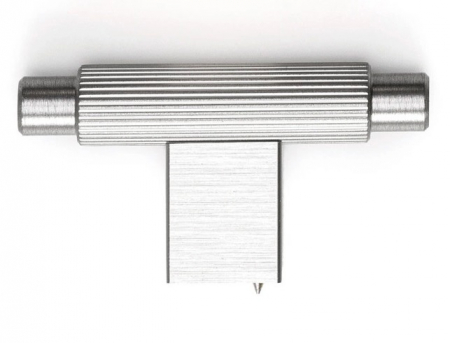 Buton pentru mobila Arpa, finisaj otel inoxidabil, 70x35 mm [6]