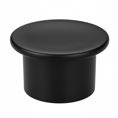 Buton pentru mobila Aspen, finisaj negru grafit, D:48 mm [1]