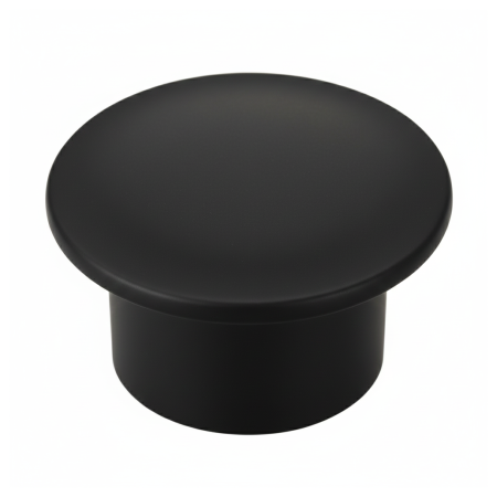 Buton pentru mobila Aspen, finisaj negru grafit, D:48 mm [2]