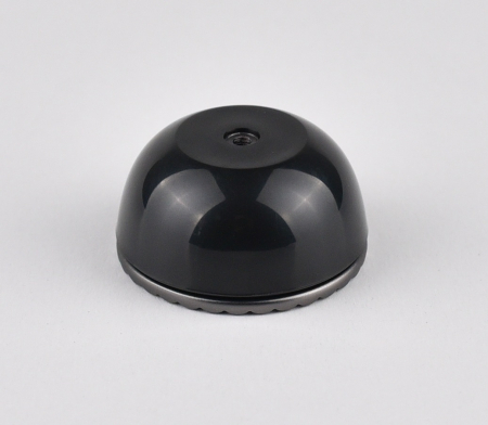 Buton pentru mobila Avery, finisaj negru gun metal CB, Ø 50 mm [2]