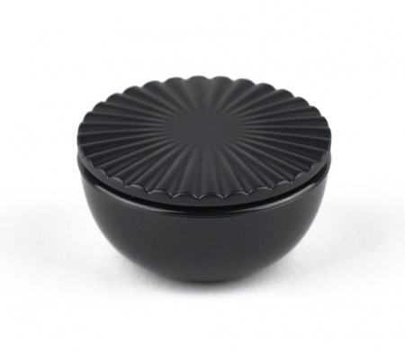 Butoni - Buton pentru mobila Avery, finisaj negru mat CB, Ø 50 mm