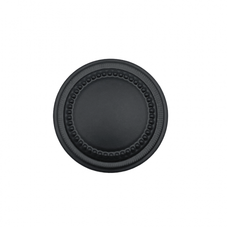 Buton pentru mobila Baroc, finisaj negru mat, D:32 mm [2]