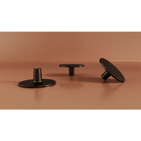 Buton pentru mobila Botone, finisaj bronz alfa, D:40 mm [2]