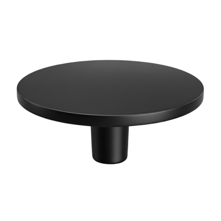 Butoni - Buton pentru mobila Botone, finisaj negru cobalt, D:40 mm