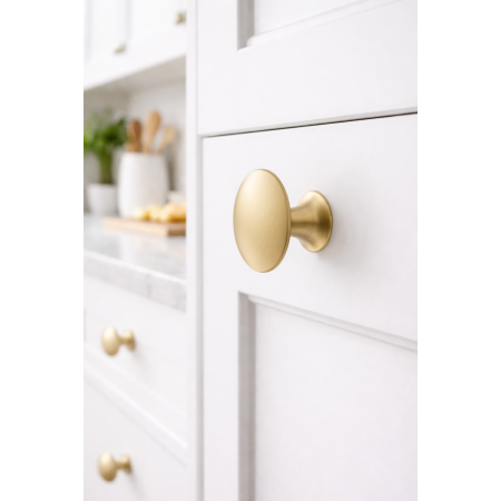 Buton pentru mobila Britt, finisaj auriu, D:30 mm [3]